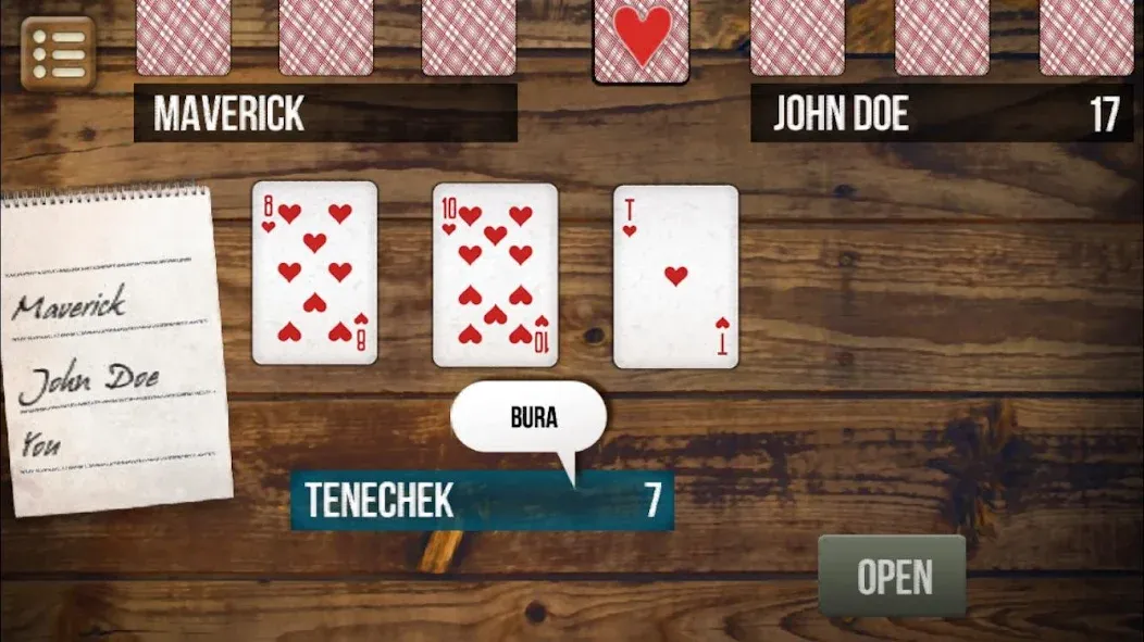 Burkozel (Bura) the card game — скриншот 3 Burkozel (Bura) the card game — скриншот 3