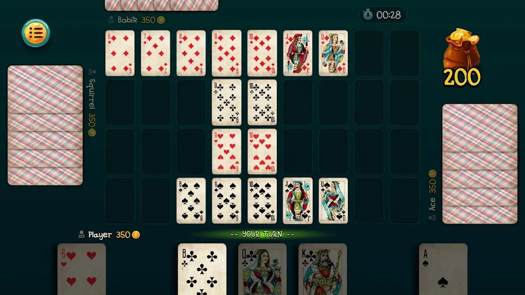Nine Card Game online offline — скриншот 5