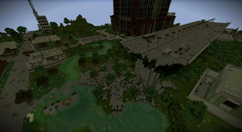 Zombie Apocalypse map for MCPE — скриншот 3 Zombie Apocalypse map for MCPE — скриншот 3