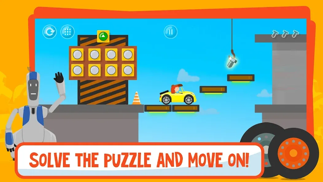 McWheelie logic games for kids — скриншот 1