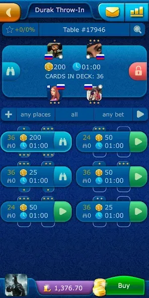 Durak LiveGames online — скриншот 3