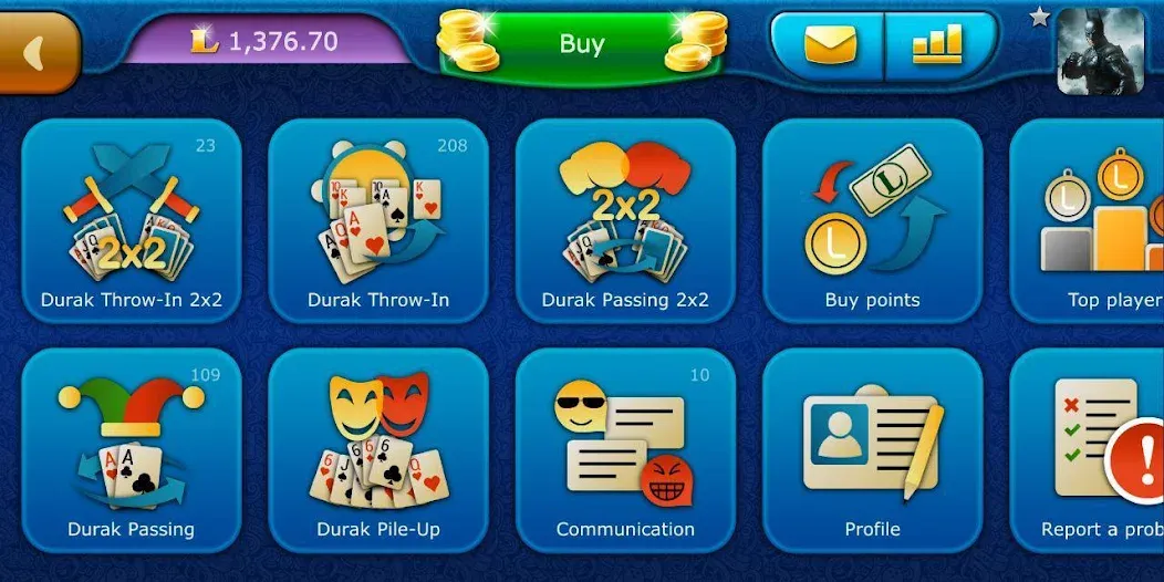 Durak LiveGames online — скриншот 5