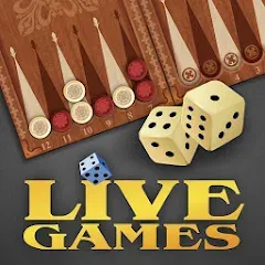 Скачать Backgammon LiveGames online на Android — Много золота и отключена реклама
