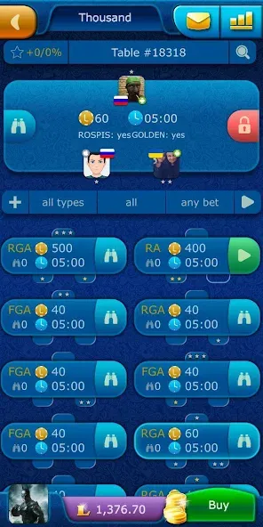 Thousand LiveGames online — скриншот 3