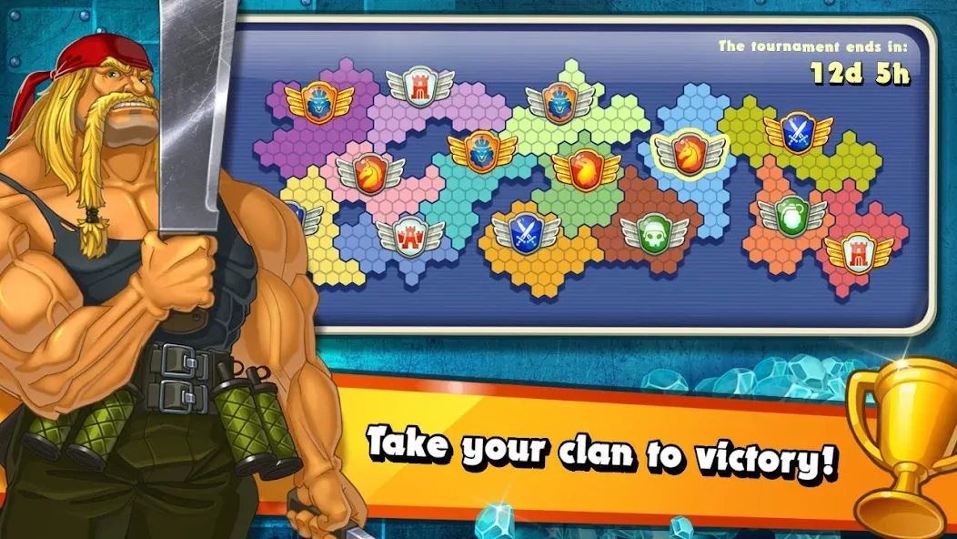 Jungle Heat: War of Clans — скриншот 1 Jungle Heat: War of Clans — скриншот 1