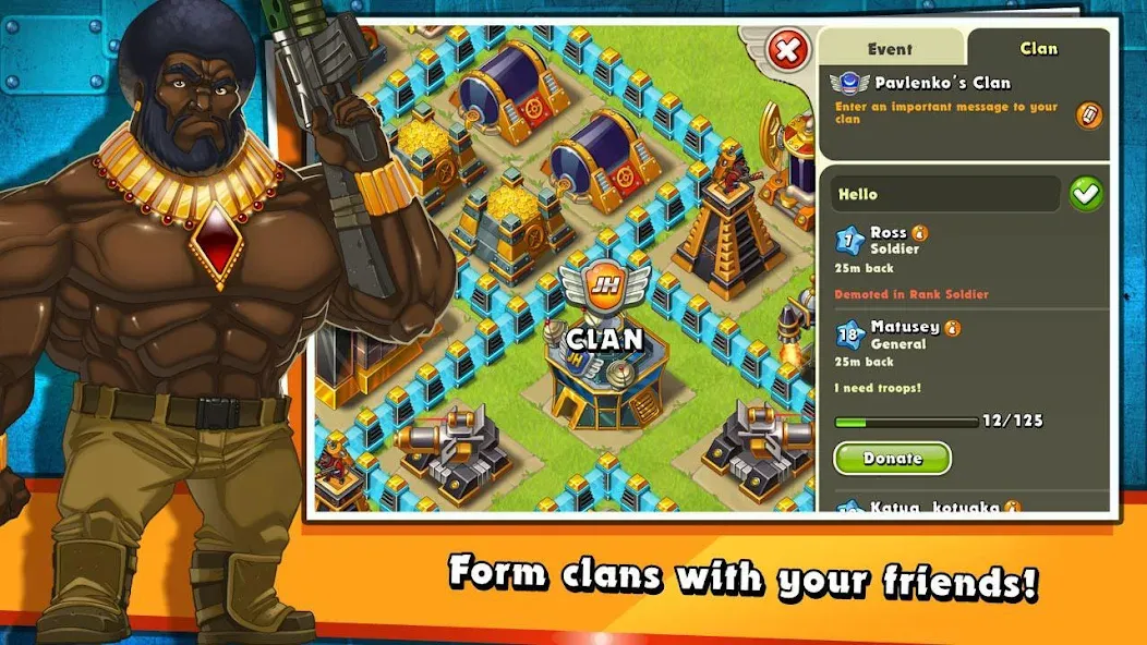 Jungle Heat: War of Clans — скриншот 2 Jungle Heat: War of Clans — скриншот 2