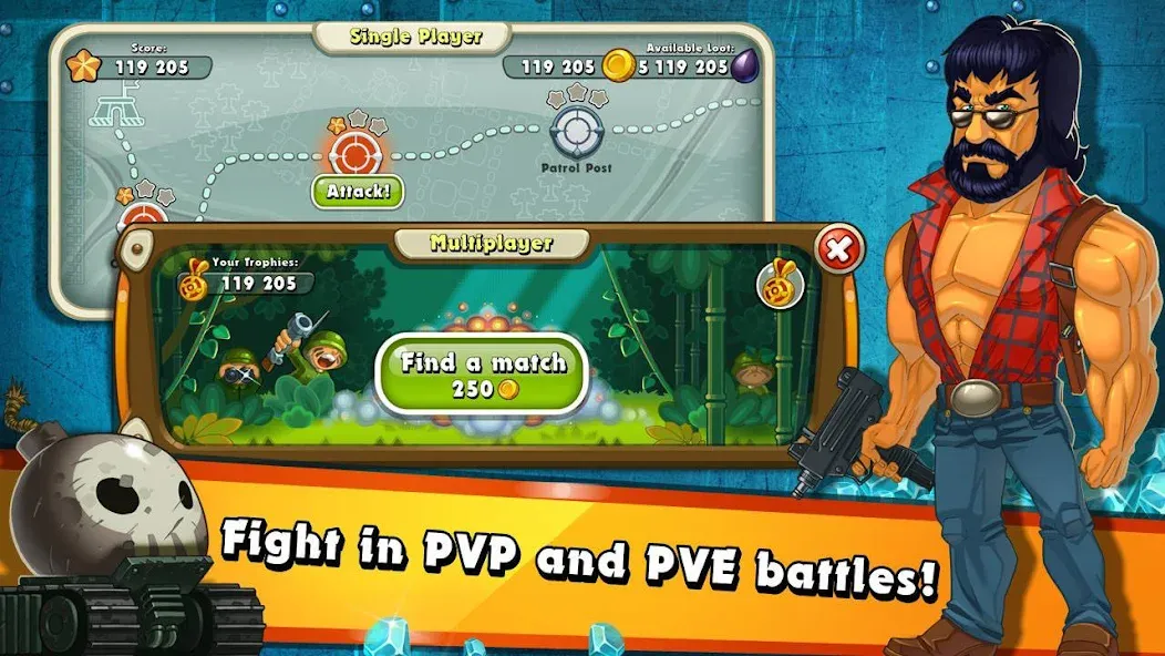 Jungle Heat: War of Clans — скриншот 3 Jungle Heat: War of Clans — скриншот 3