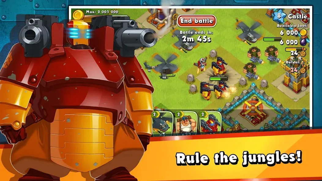 Jungle Heat: War of Clans — скриншот 5