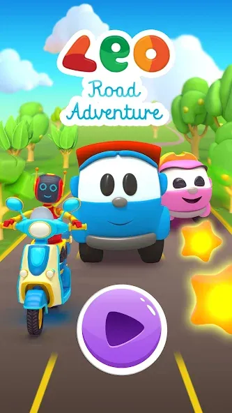 Leo Runner: car games for kids — скриншот 5