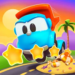 Скачать взломанную Leo Runner: car games for kids — Все машины разблокированы