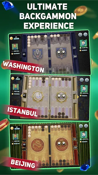 Backgammon Tournament — скриншот 2 Backgammon Tournament — скриншот 2
