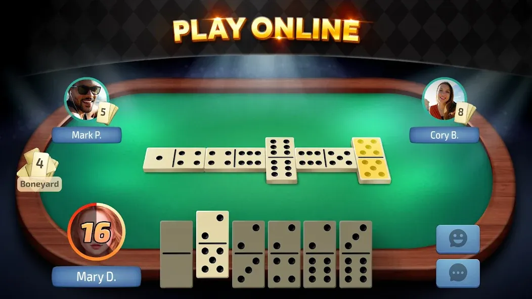 Domino - Dominos online game — скриншот 2 Domino - Dominos online game — скриншот 2