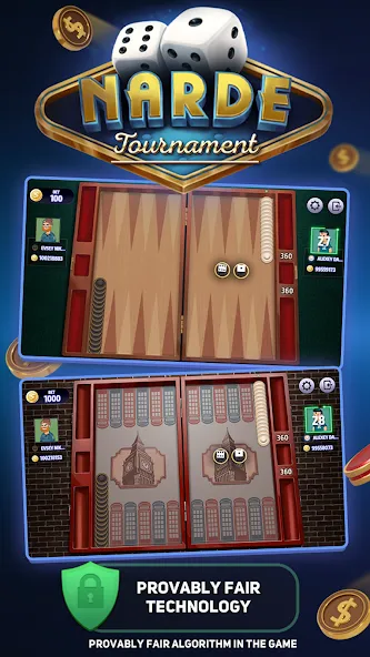 Narde Tournament — скриншот 1 Narde Tournament — скриншот 1