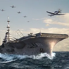 Взломанная Navy Field: Online Sea Battles — Много денег
