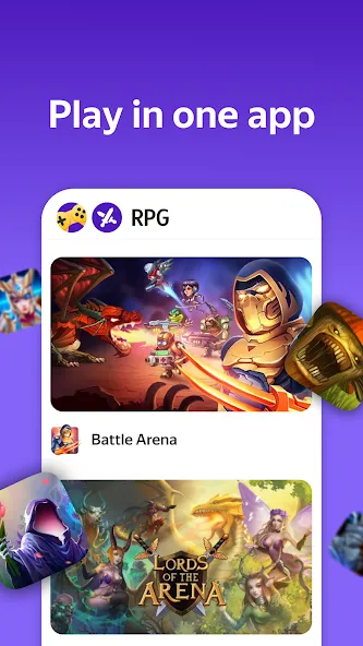 Yandex Games RPG and Role — скриншот 2