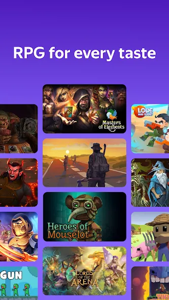 Yandex Games RPG and Role — скриншот 3