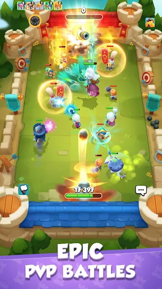 Rush Arena: PvP Tower Defense — скриншот 1