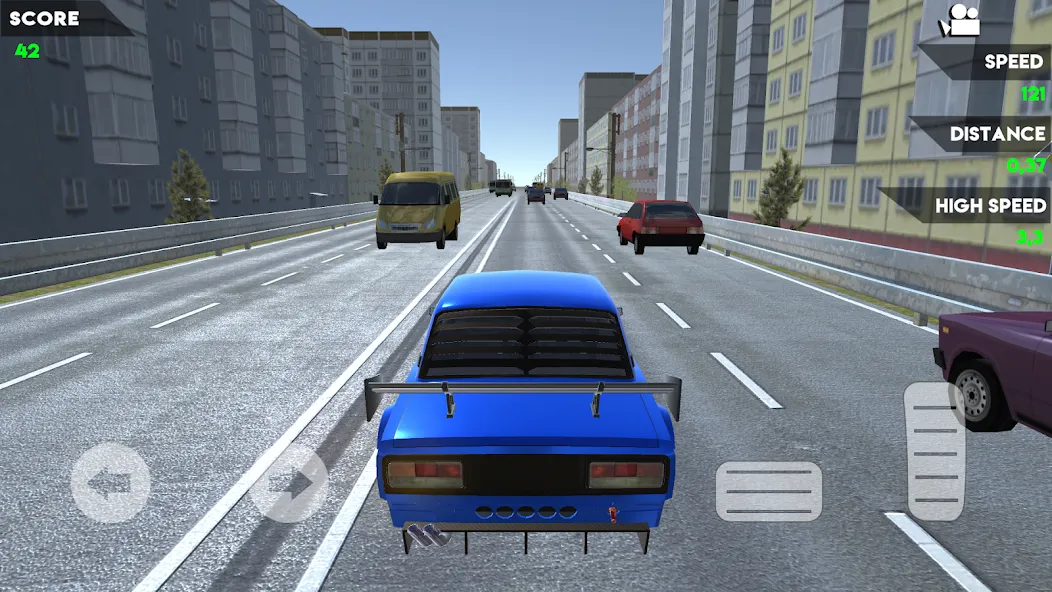Turbo VAZ: Traffic Racer — скриншот 3