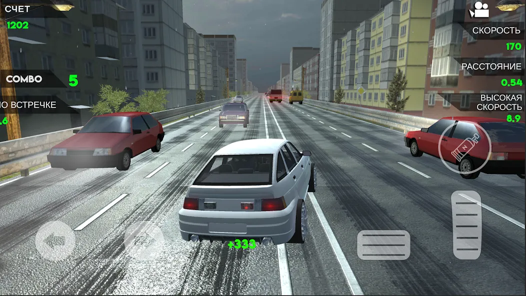 Turbo VAZ: Traffic Racer — скриншот 5
