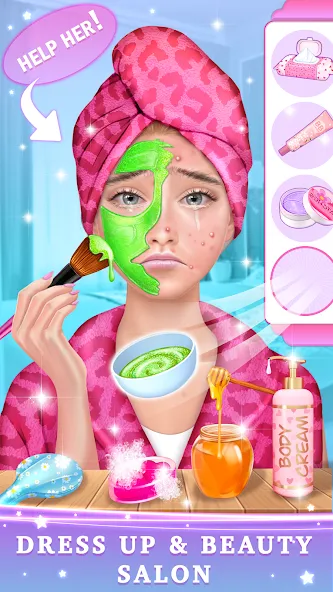 BFF Makeover - Spa & Dress Up — скриншот 1