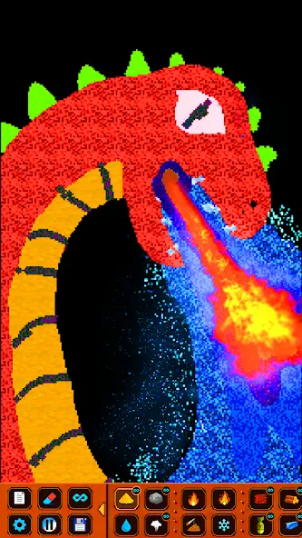 SandBox: Powder Simulator — скриншот 2 SandBox: Powder Simulator — скриншот 2