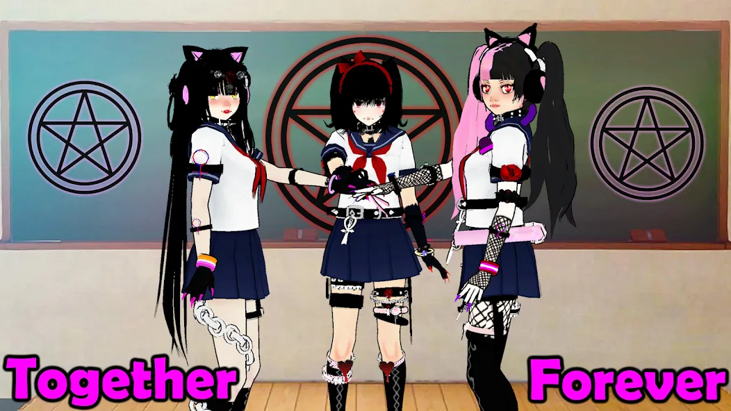 SchoolGirl AI 3D Anime Sandbox — скриншот 2 SchoolGirl AI 3D Anime Sandbox — скриншот 2