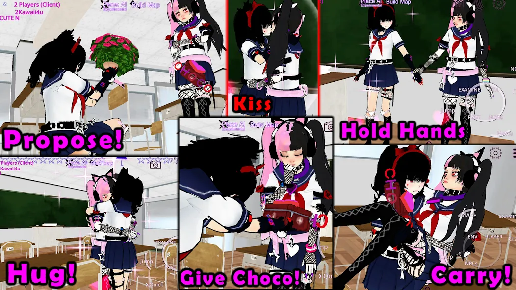 SchoolGirl AI 3D Anime Sandbox — скриншот 3 SchoolGirl AI 3D Anime Sandbox — скриншот 3