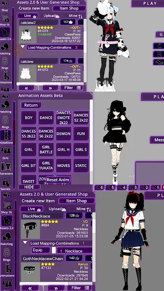 SchoolGirl AI 3D Anime Sandbox — скриншот 4 SchoolGirl AI 3D Anime Sandbox — скриншот 4