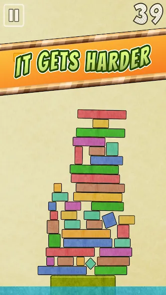 Drop Stack Block Stacking Game — скриншот 5
