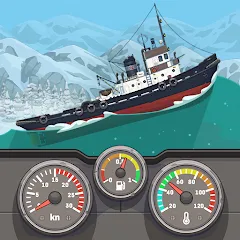 Взломанная Ship Simulator: Boat Game — Много денег