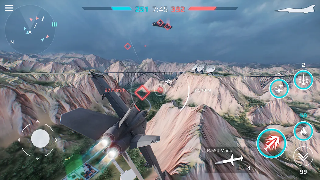 Sky Combat: War Planes Online — скриншот 2