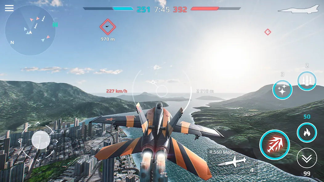 Sky Combat: War Planes Online — скриншот 5