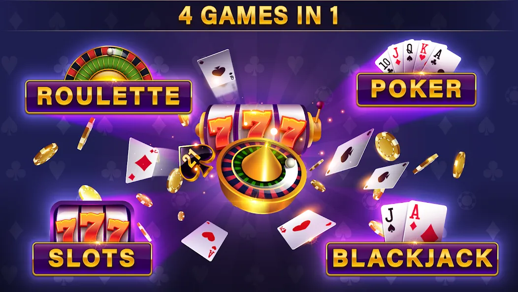 Casino All Star: Poker & Slots — скриншот 1