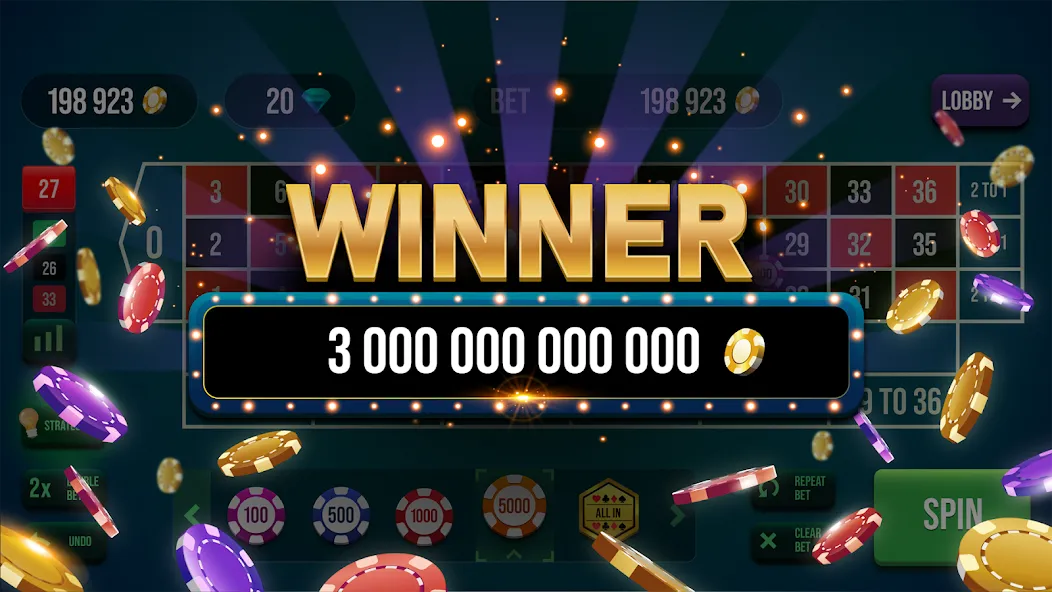Roulette All Star: Casino Game — скриншот 5