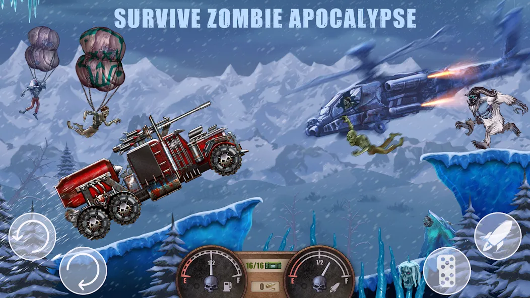 Zombie Hill Racing: Earn Climb — скриншот 2 Zombie Hill Racing: Earn Climb — скриншот 2