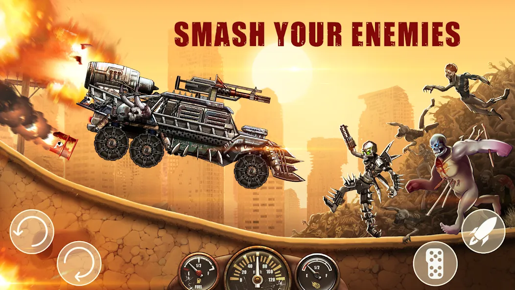 Zombie Hill Racing: Earn Climb — скриншот 3 Zombie Hill Racing: Earn Climb — скриншот 3