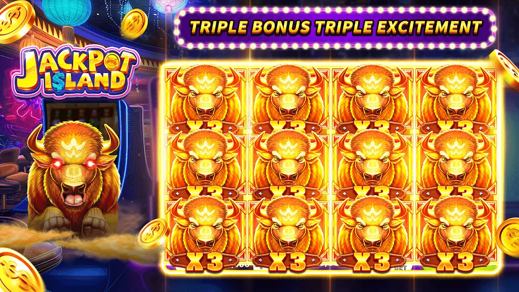 Jackpot Island - Slots Machine — скриншот 5
