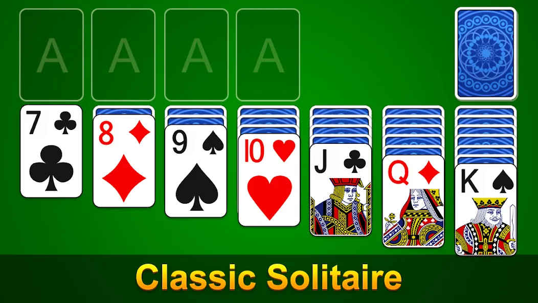 Solitaire - Classic Card Game — скриншот 1 Solitaire - Classic Card Game — скриншот 1