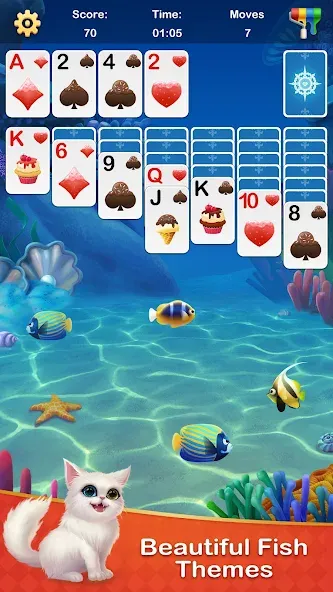 Solitaire Jigsaw Puzzle — скриншот 2