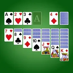 Взломанная Solitaire - Classic Card Games на Андроид — Без рекламы