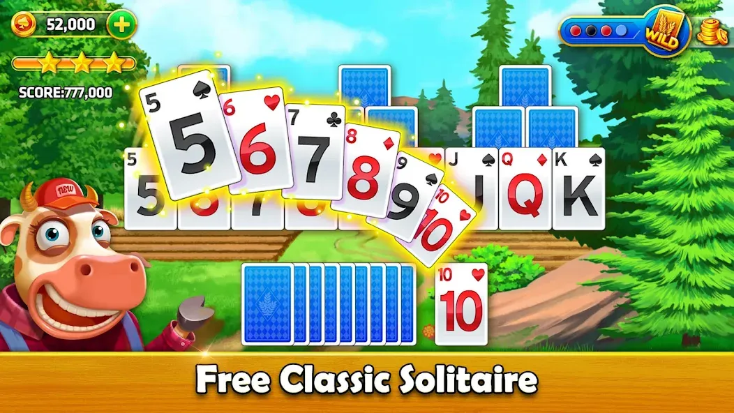 Solitaire Tripeaks - Farm Trip — скриншот 5