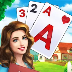 Tripeaks Solitaire - Home Town - Взлом Много денег