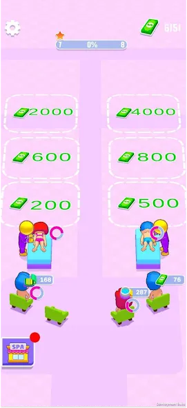 IDLE Spa Salon - 3D Arcade — скриншот 4