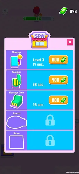 IDLE Spa Salon - 3D Arcade — скриншот 5