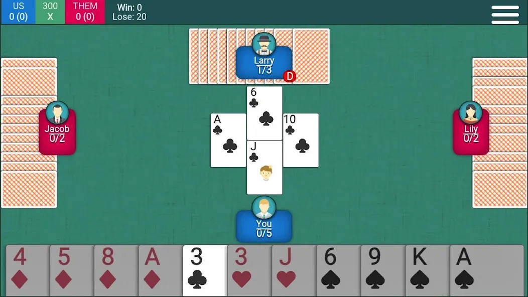 Spades Card Game — скриншот 2 Spades Card Game — скриншот 2