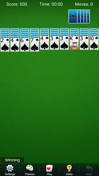 Spider Solitaire - Card Games — скриншот 4