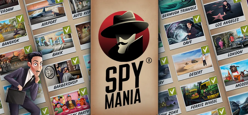 Spy game: play with friends — скриншот 5