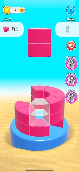 Color Wall 3D: Brain Puzzle — скриншот 1