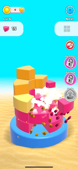 Color Wall 3D: Brain Puzzle — скриншот 2