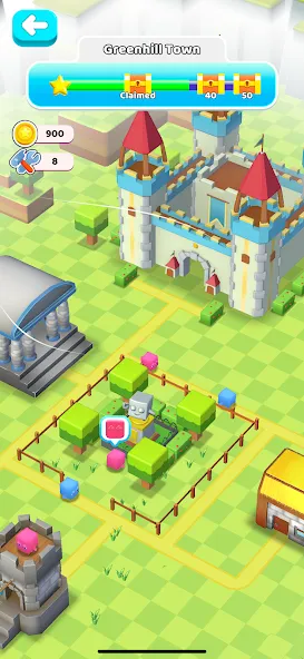Color Wall 3D: Brain Puzzle — скриншот 3